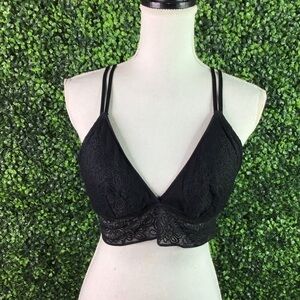 Mesh racer back bralette